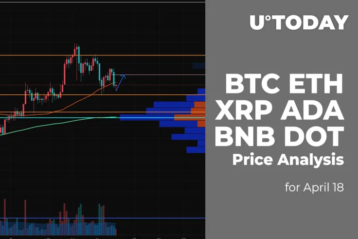 BTC, ETH, XRP, ADA, BNB and DOT Price Analysis for April 18