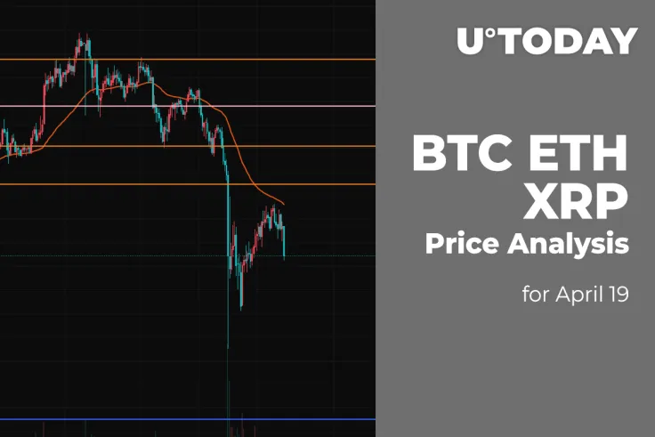 BTC, ETH, and XRP Price Analysis for April 19