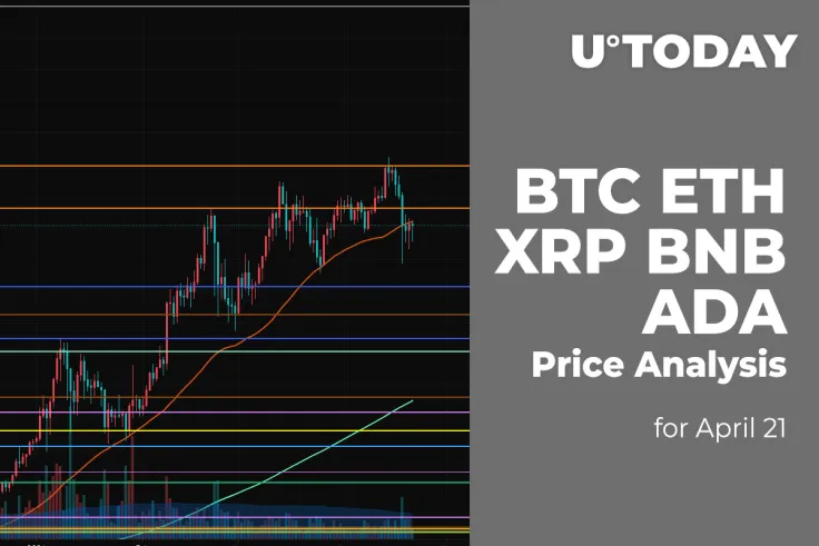 BTC, ETH, XRP, BNB and ADA Price Analysis for April 21