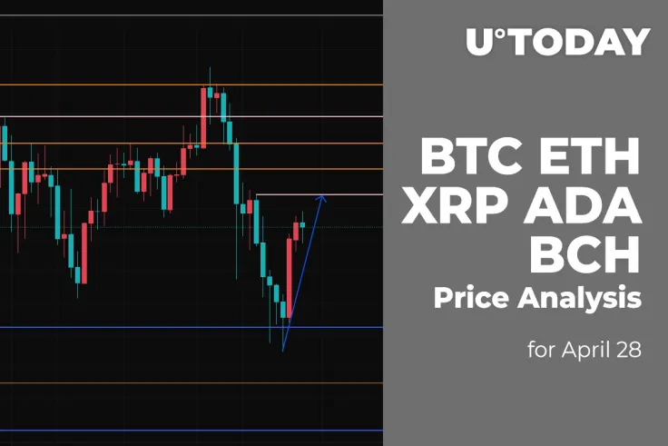 BTC, ETH, XRP, ADA and BCH Price Analysis for April 28