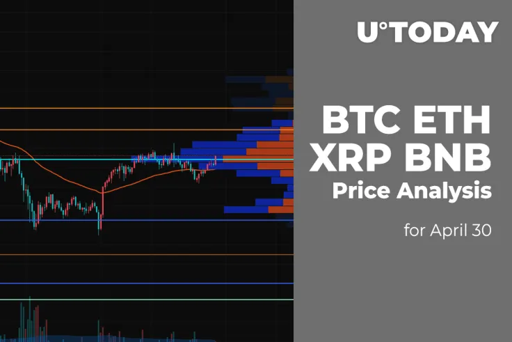 BTC, ETH, XRP and BNB Price Analysis for April 30