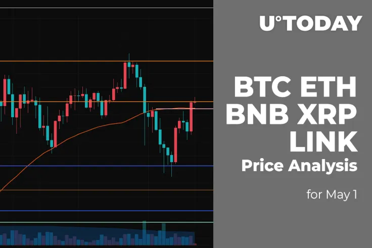 BTC, ETH, XRP, BNB and LINK Price Analysis for May 1