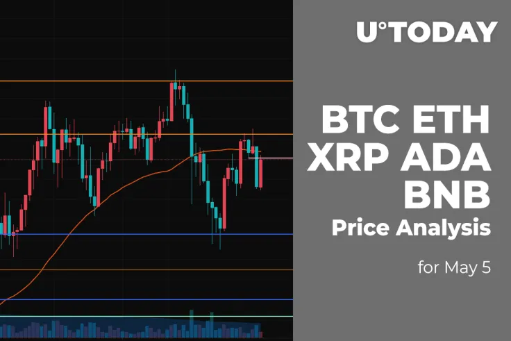 BTC, ETH, XRP, ADA and BNB Price Analysis for May 5