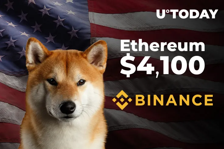 Ethereum (ETH) Price Smashes $4,100, Shiba Inu Fans May Have Destroyed Binance, Richest Americans Can Buy Crypto: U.Today Top News