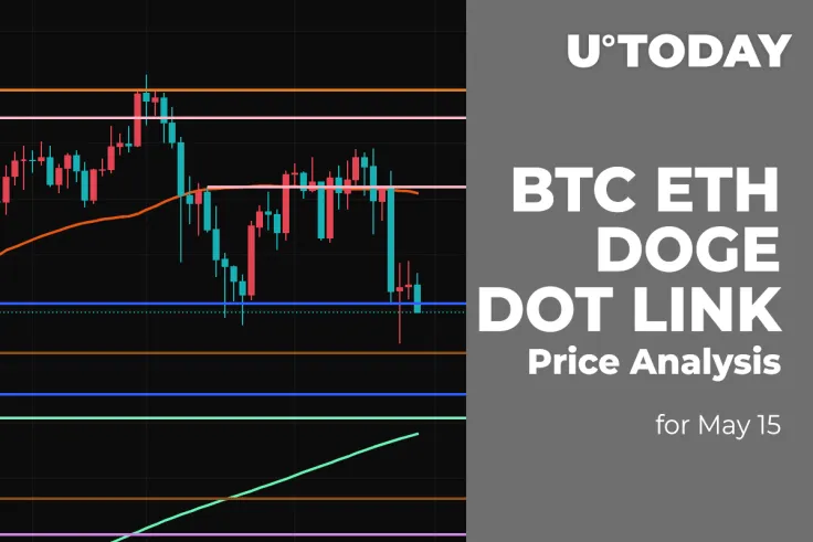 BTC, ETH, DOGE, DOT and LINK Price Analysis for May 15