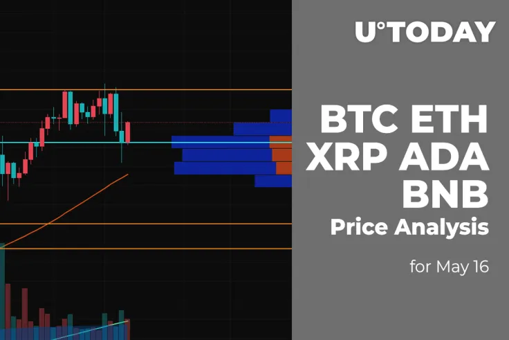 BTC, ETH, XRP, ADA and BNB Price Analysis for May 16