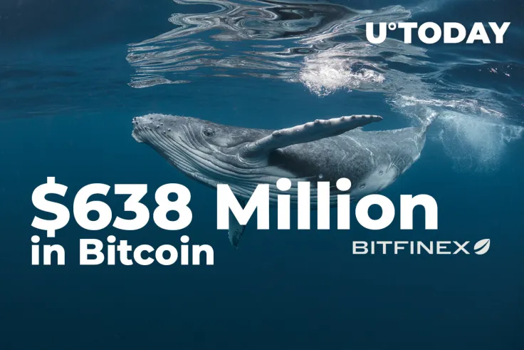Anonymous Whale Moves $638 Million in Bitcoin from Bitfinex: Details