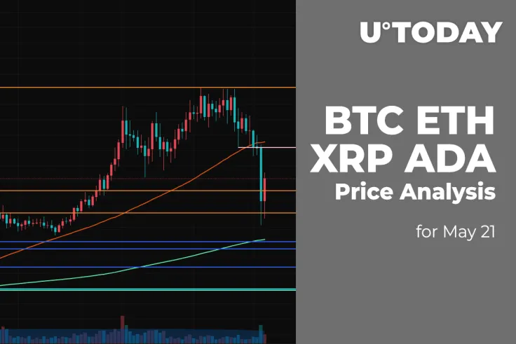 BTC, ETH, XRP and ADA Price Analysis for May 21