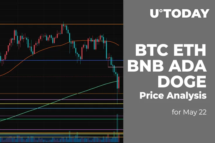 BTC, ETH, BNB, DOGE and ADA Price Analysis for May 22