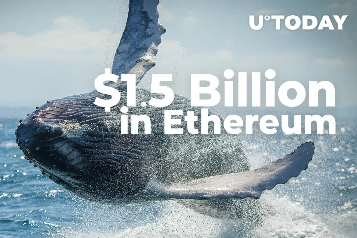  Whales Move $1.5 Billion in Ethereum from Binance in Just 10 Minutes: Details 