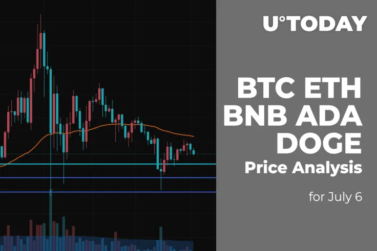 BTC, ETH, BNB, ADA, and DOGE Price Analysis for July 6