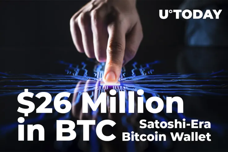 Satoshi-Era Bitcoin Wallet Activated, Containing $26 Million in BTC