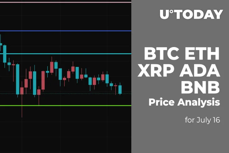 BTC, ETH, XRP, ADA and BNB Price Analysis for July 16