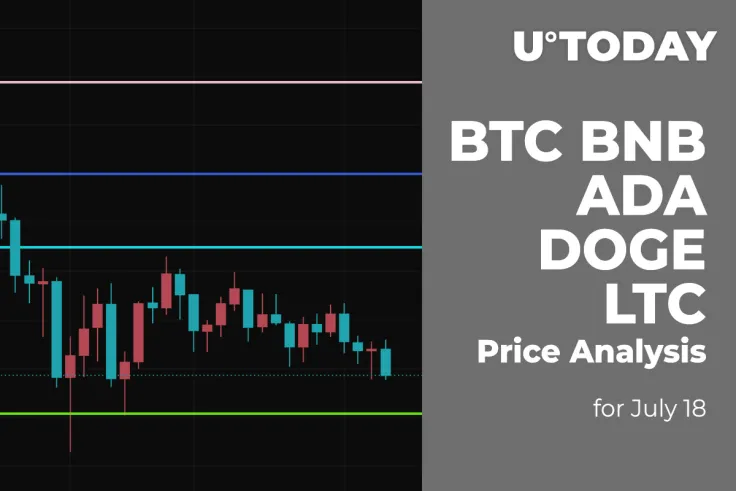 BTC, BNB, ADA, DOGE and LTC Price Analysis for July 18