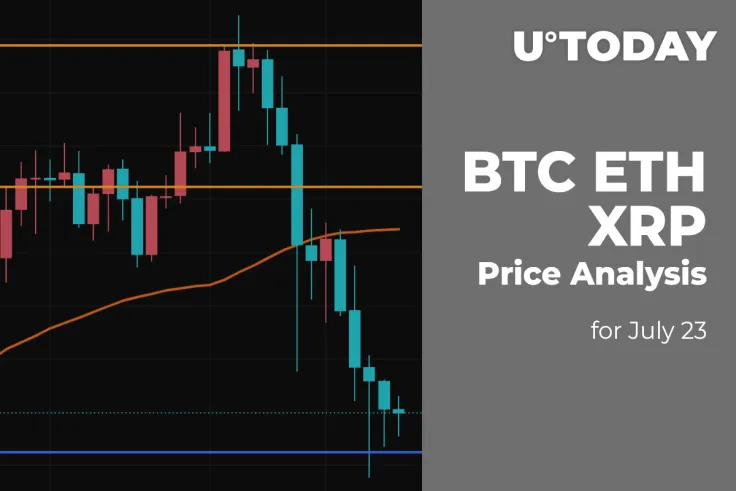 BTC, ETH and XRP Price Analysis for July 23
