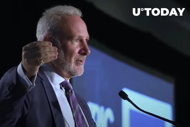 Peter Schiff Mocks MicroStrategy CEO's Plan to “Take Bitcoin to the Grave”