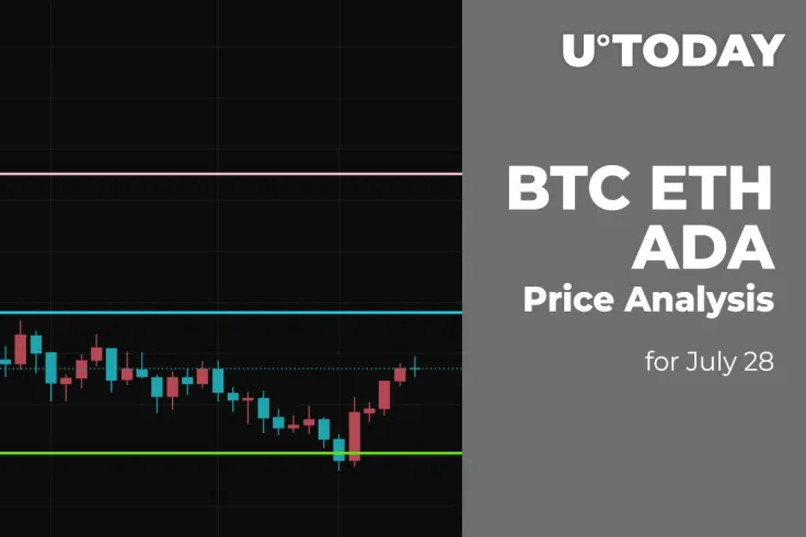 BTC, ETH and ADA Price Analysis for July 28