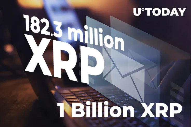 182.3 million XRP Sent to Jed McCaleb, While Ripple Unlocks Another Billion XRP 