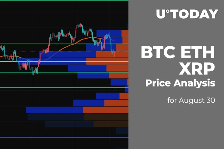 BTC, ETH and XRP Price Analysis for August 30