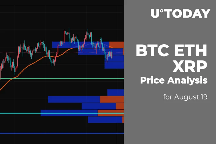 BTC, ETH, and XRP Price Analysis for August 19