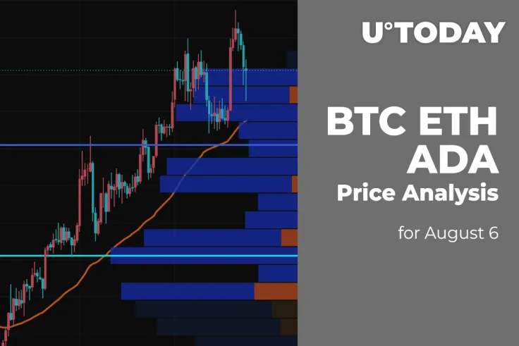 BTC, ETH and ADA Price Analysis for August 6