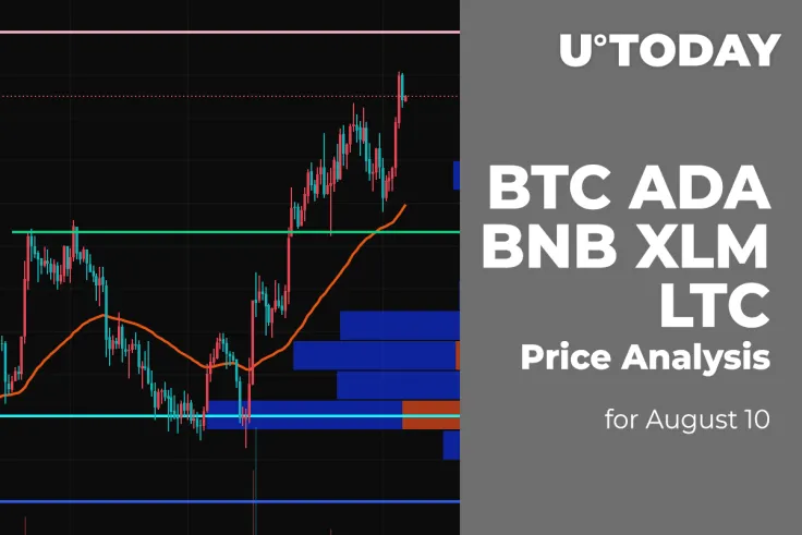 BTC, ADA, BNB, XLM, and LTC Price Analysis for August 10