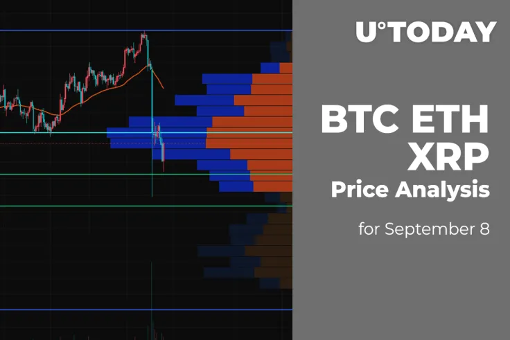 BTC, ETH and XRP Price Analysis for September 8
