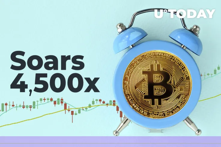 Bitcoin Contained in Just Activated Satoshi-Era Wallet Soars 4,500x by Now