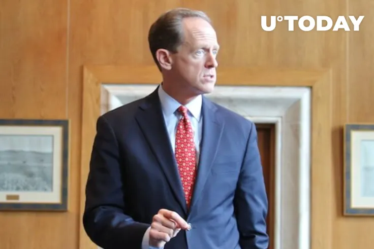 U.S. Senator Pat Toomey Sees "Big Opportunity" for the U.S. in China Crypto Ban
