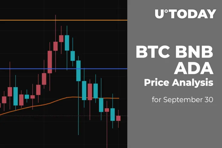 BTC, BNB and ADA Price Analysis for September 30