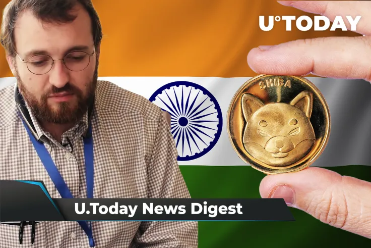 Ripple Exec Joins Fireblock, Shiba Inu Listed on India’s Oldest Crypto Exchange, Charles Hoskinson Slams IMF: Crypto News Digest by U.Today