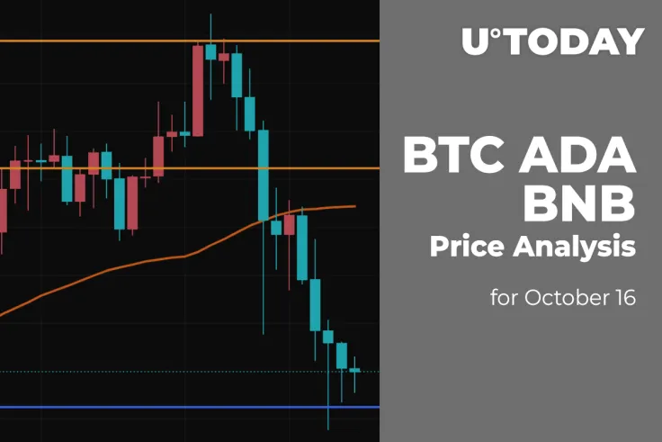 BTC, ADA and BNB Price Analysis for October 16