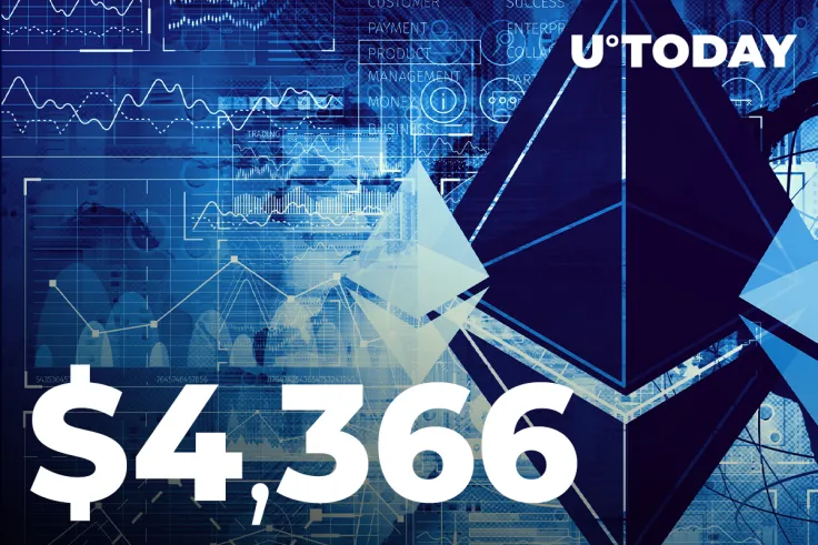 Ethereum Hits New All-Time High of $4,366 