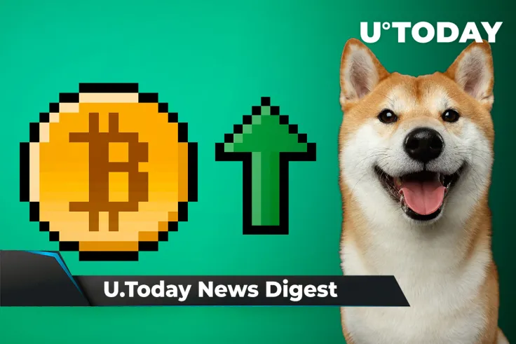 Almost 100% of BTC Holders in Profit, SHIB Listed by Public.Com, Ripple Partners with UAE Exchange: Crypto News Digest by U.Today