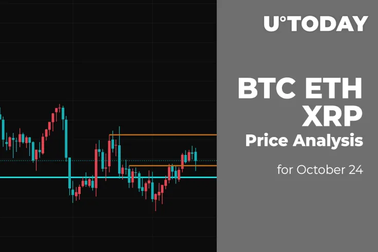 BTC, ETH and XRP Price Analysis for October 24