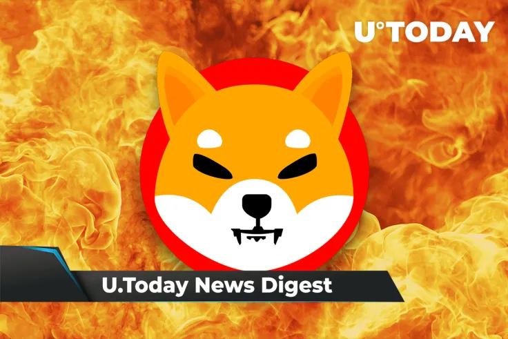 SHIB Flips DOGE, Makes Coinbase Crash, Surpasses Nissan and LG Electronics in Valuation: Shiba Inu News Digest by U.Today