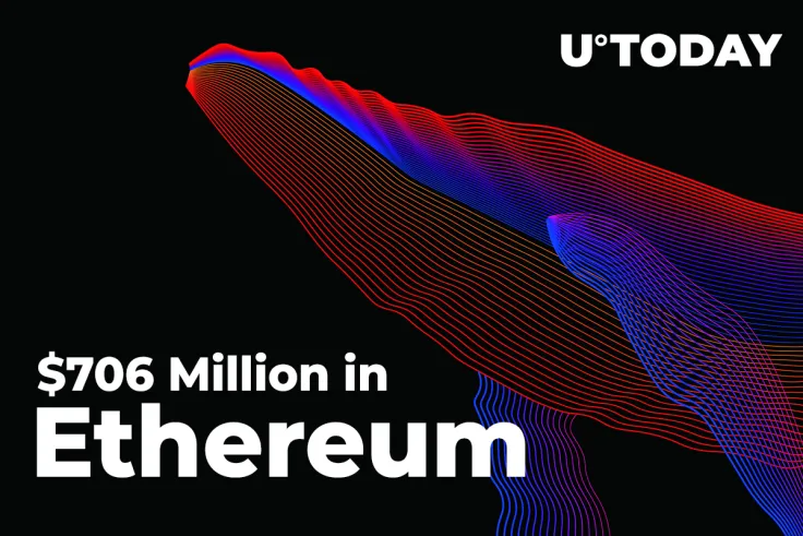 $706 Million in Ethereum Transferred by Anon Whales and Top Crypto Exchanges