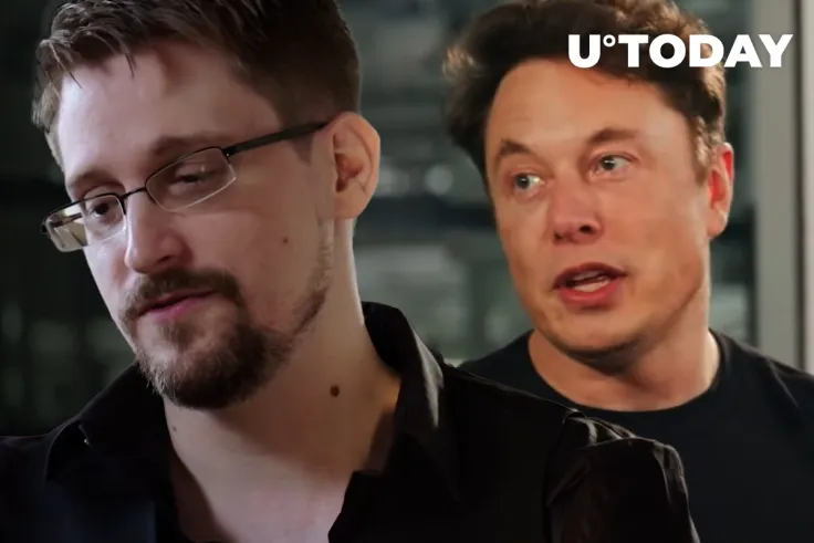 Elon Musk Laughs at Edward Snowden's Tweet Series about SHIB and Dogecoin