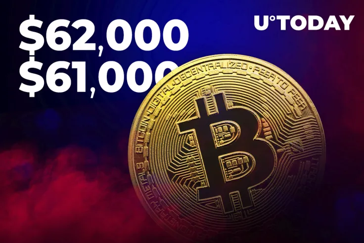 Bitcoin Reserves Across Exchanges Hit Three-Year Low as BTC Trades Between $62,000 and $61,000: Glassnode