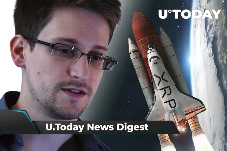 Ripple’s XRP Sales Skyrocketed in Q3, Snowden Slams Shiba Inu Mania, SHIB Billboard Pops Up in Times Square: Crypto News Digest by U.Today