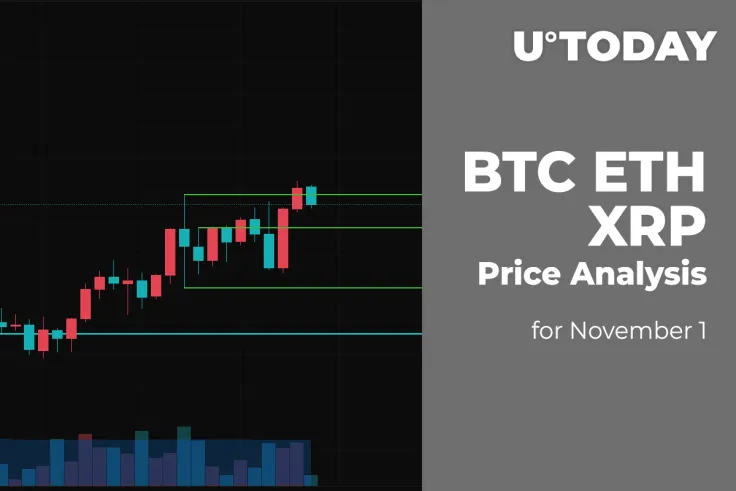 BTC, ETH, and XRP Price Analysis for November 1