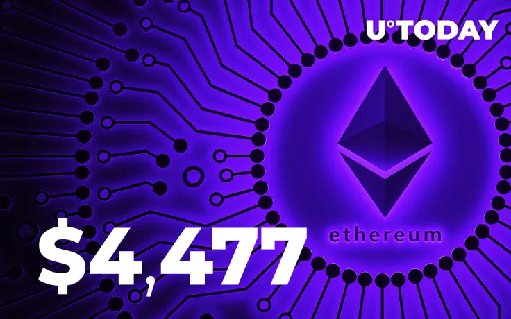 BREAKING: Ethereum Hits New All-Time High of $4,477 