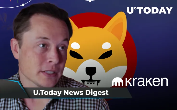 Rapper FunnyMike Buys 817.4 Million SHIB, Shiba Inu to Be Listed on Kraken, Musk’s Joke Adds Billions to DOGE’s Market Cap: Crypto News Digest by U.Today