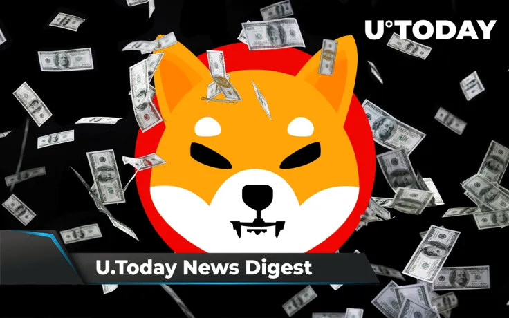 Shiba Inu Turns Supermarket Worker into Millionaire, 3 Reasons Why SHIB Plunged 51%, Robinhood Teases SHIB Army: Crypto News Digest by U.Today