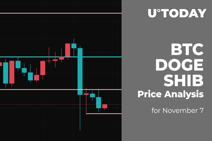 BTC, DOGE and SHIB Price Analysis for November 7