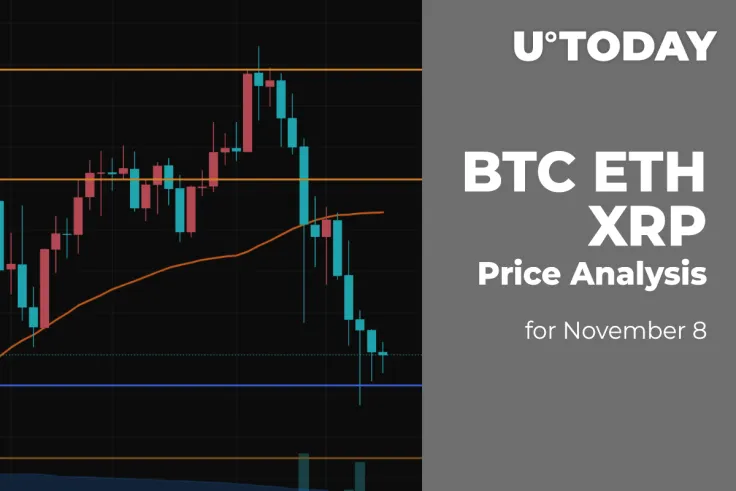 BTC, ETH and XRP Price Analysis for November 8
