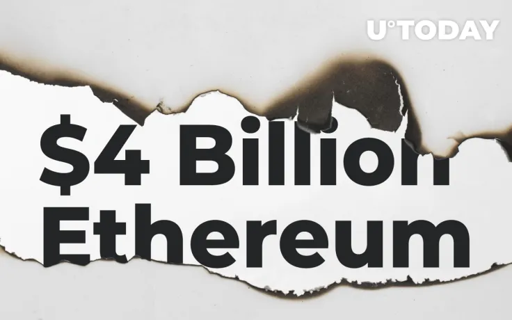 $4 Billion Ethereum Burned Amid Cryptocurrency Market and DeFi Rallies
