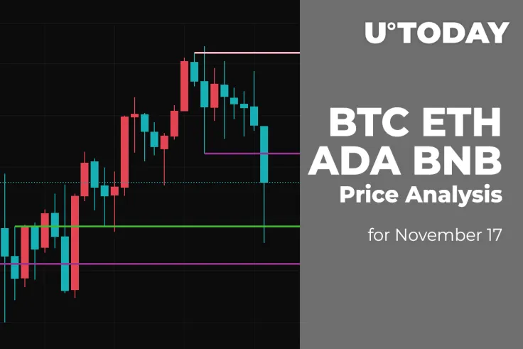 BTC, ETH, ADA and BNB Price Analysis for November 17