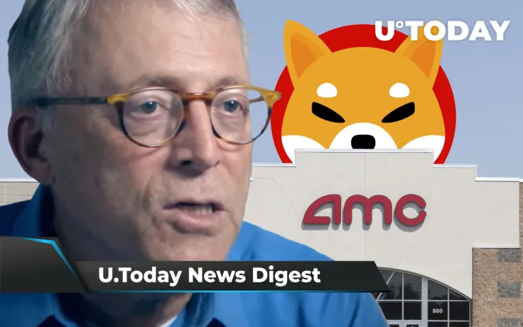 Shiba Inu Now Supported by ZenGo, Peter Brandt Quits Crypto Twitter, AMC to Start Accepting SHIB in Four Months: Crypto News Digest by U.Today