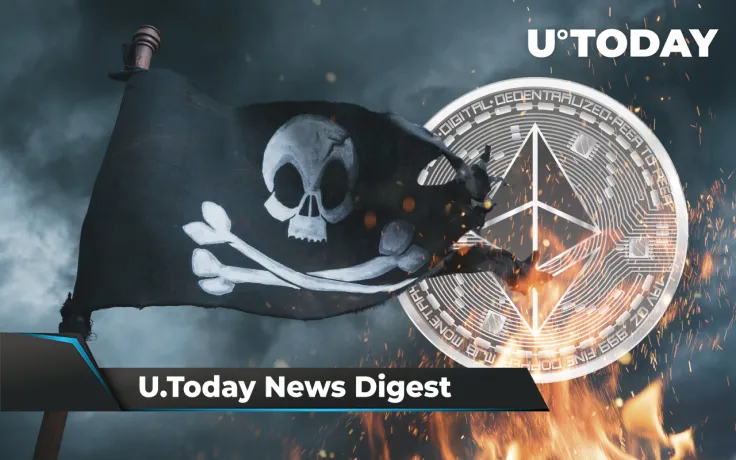 Australian Man “Pirated” All NFTs, ETH Network to Hit 1 Million Burned Coins, SHIB/EUR Pair Available on Bitpanda: Crypto News Digest by U.Today